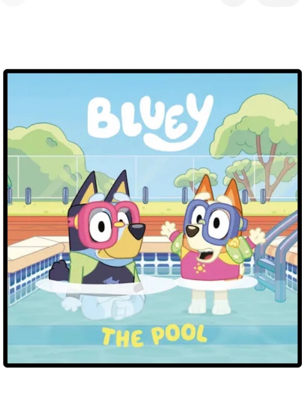 BUNDLE & SAVE🎉 Bluey, The Pool softcover kids book